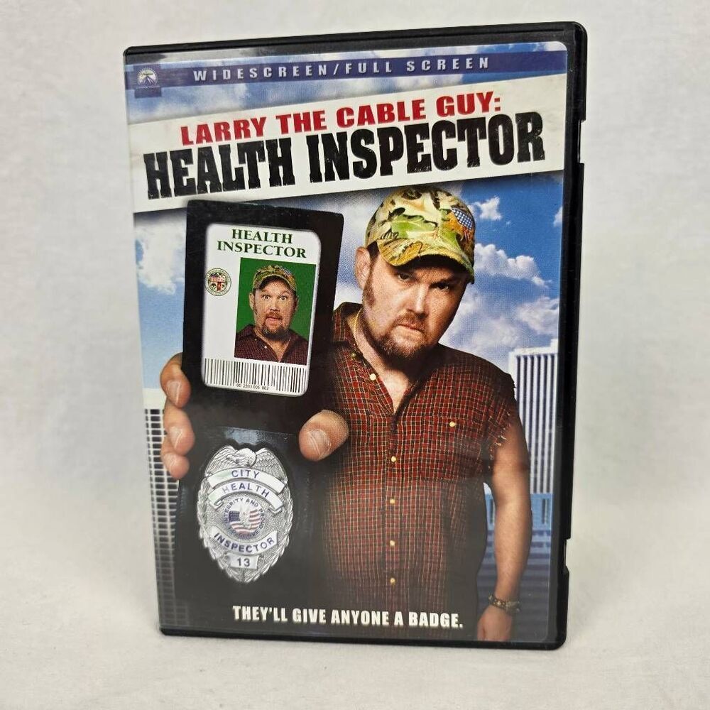 Health Inspector DVD Larry The Cable Guy